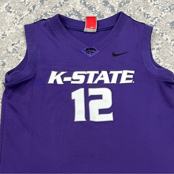 Kansas State University KSU K State Basketball Jersey Youth size Small / 5 Nike - Picture 4 of 7